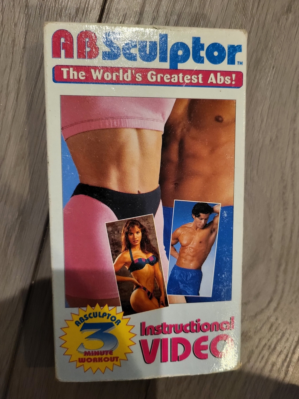 Vintage AB Sculptor World's Greatest Abs VHS Workout Video
